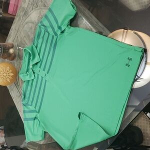 UNDER ARMOUR HEATGEAR MENS POLO SHIRT LARGE LIKE NEW